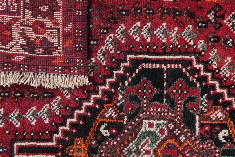 Gashgai · Handgeknüpft – Rot, 151x107 cm