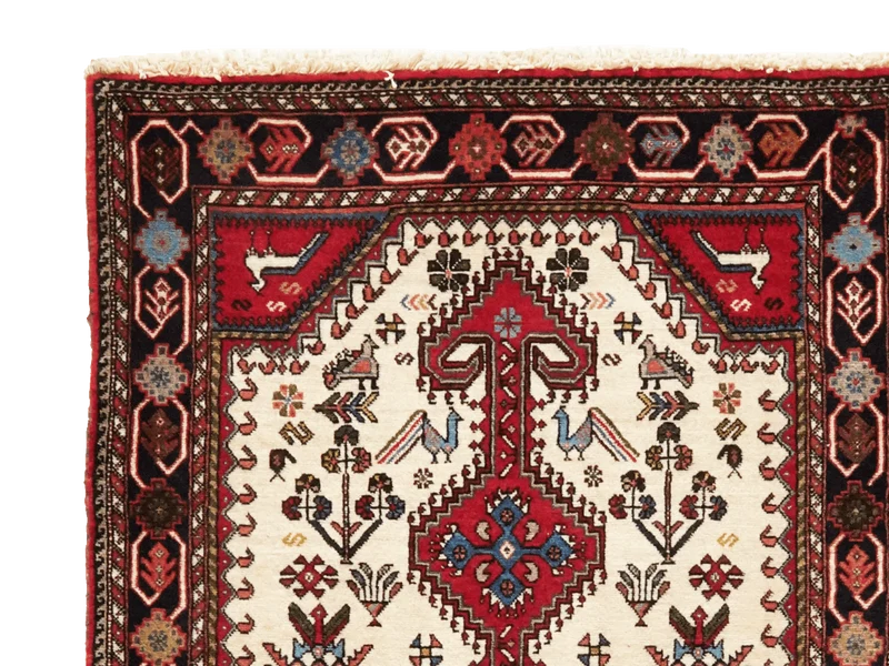 Nasrabad · Handgeknüpft – Beige, 292x81 cm