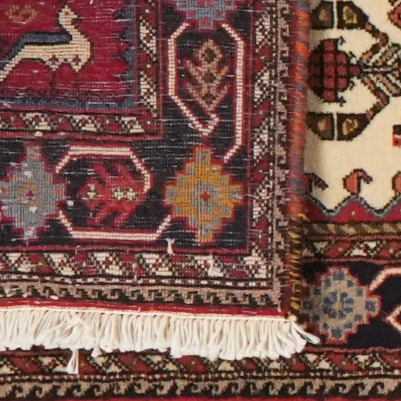 Nasrabad · Handgeknüpft – Beige, 292x81 cm