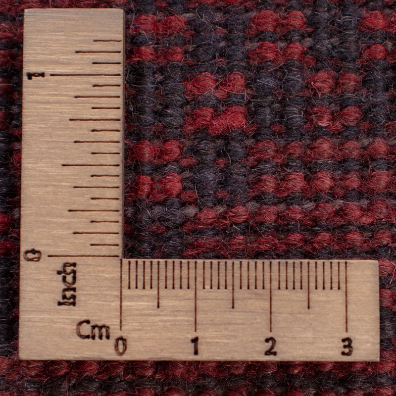 Akhche Teppich 95x187cm - Perserteppich - dunkelrot