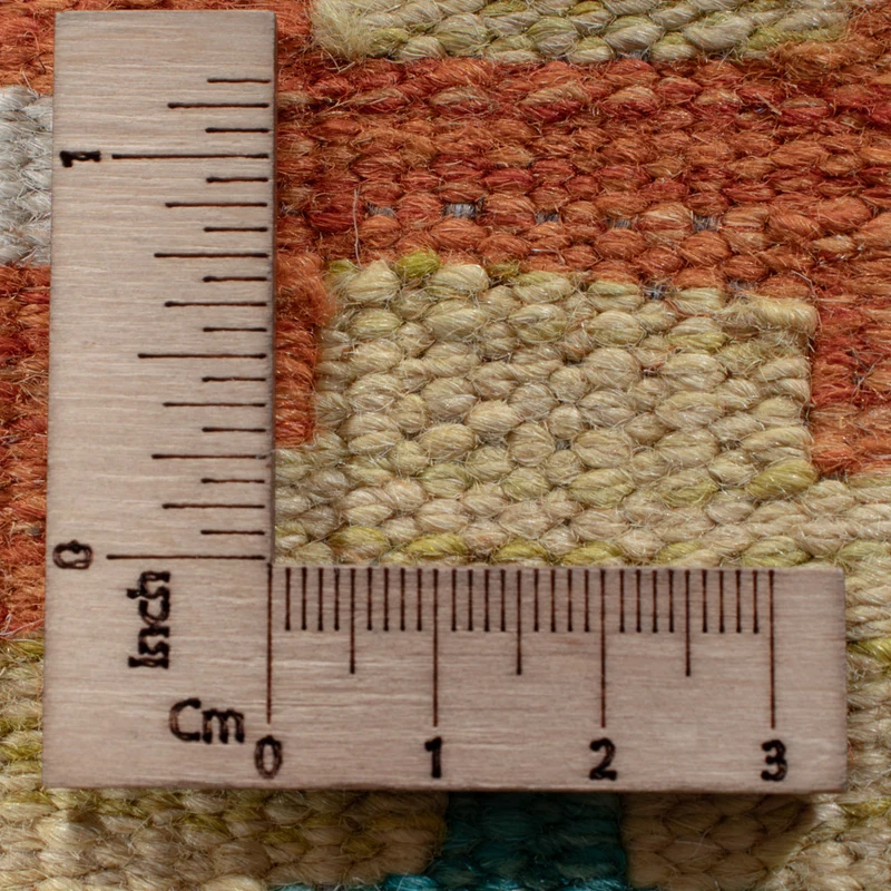 Kelim Maimene Teppich 60x217cm - mehrfarbig