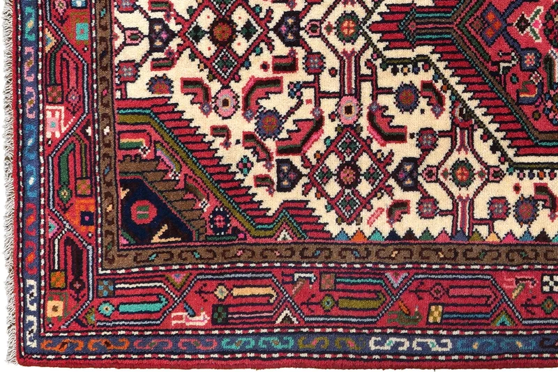 Assadabad · Handgeknüpft – Beige, 128x79 cm