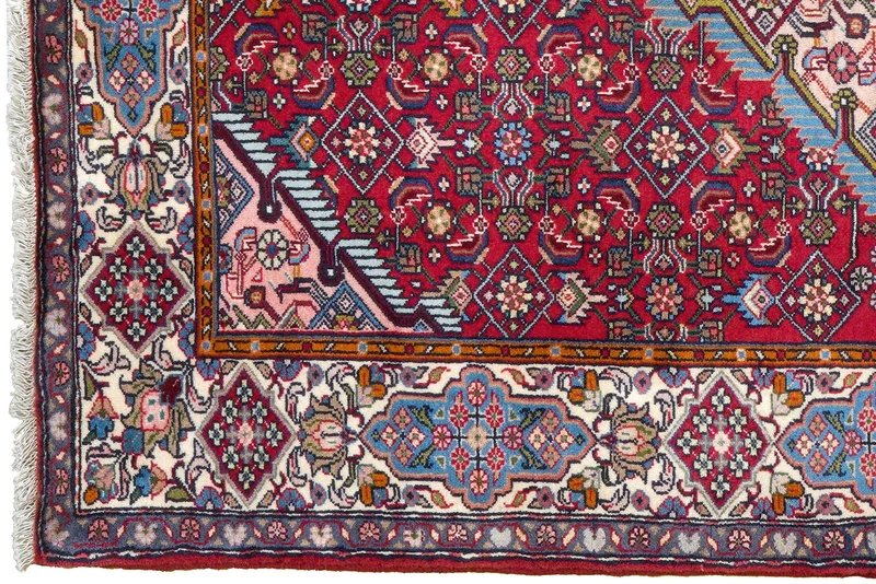 Assadabad · Handgeknüpft – Rot, 191x125 cm