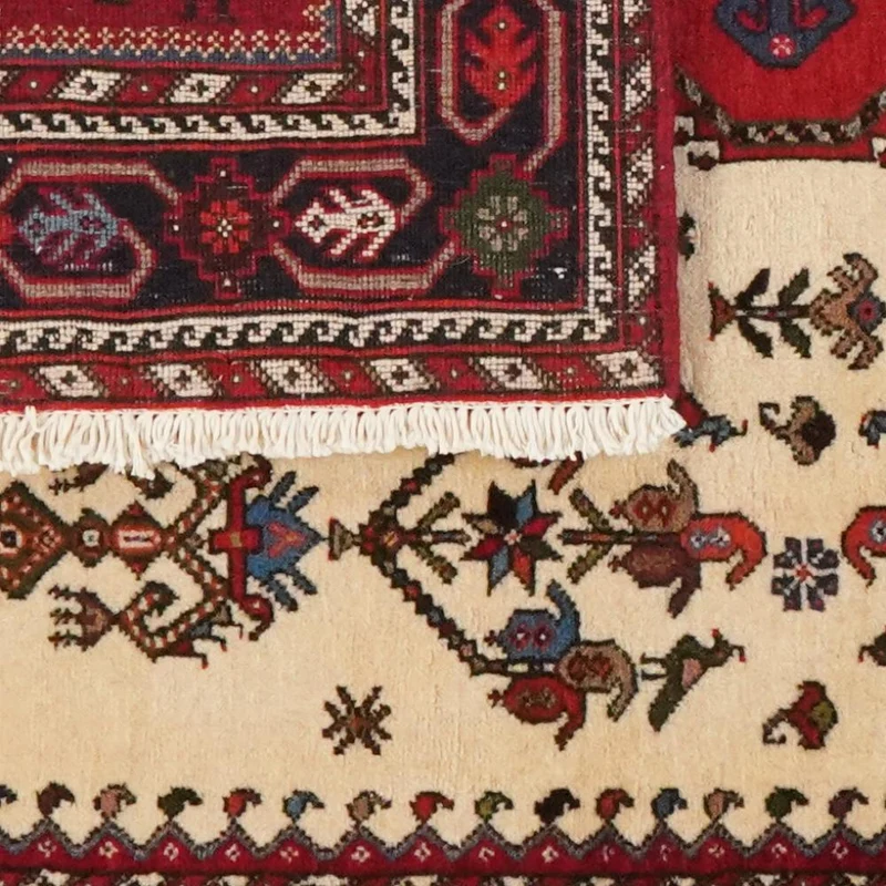 Nasrabad · Handgeknüpft – Beige, 145x98 cm