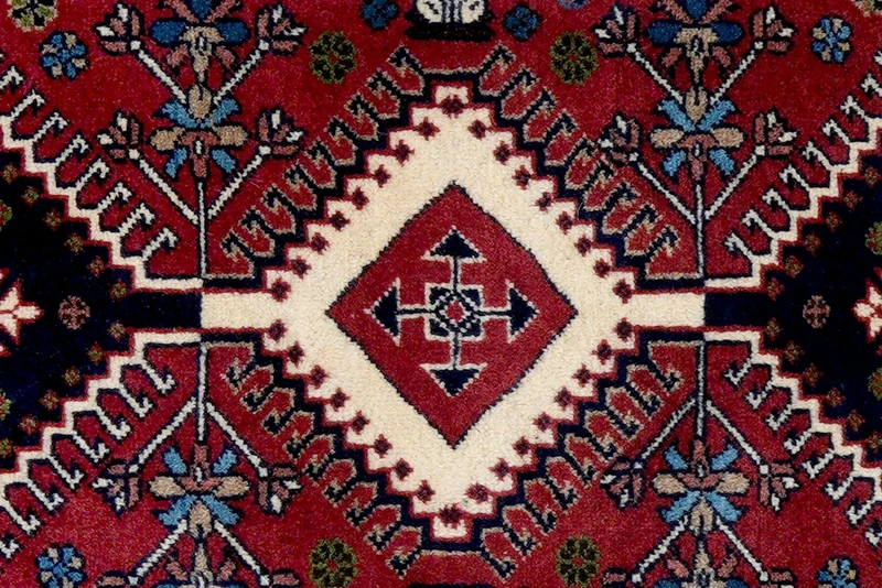 Yalameh · Handgeknüpft – Rot, 127x83 cm