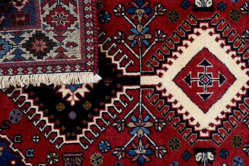 Yalameh · Handgeknüpft – Rot, 127x83 cm