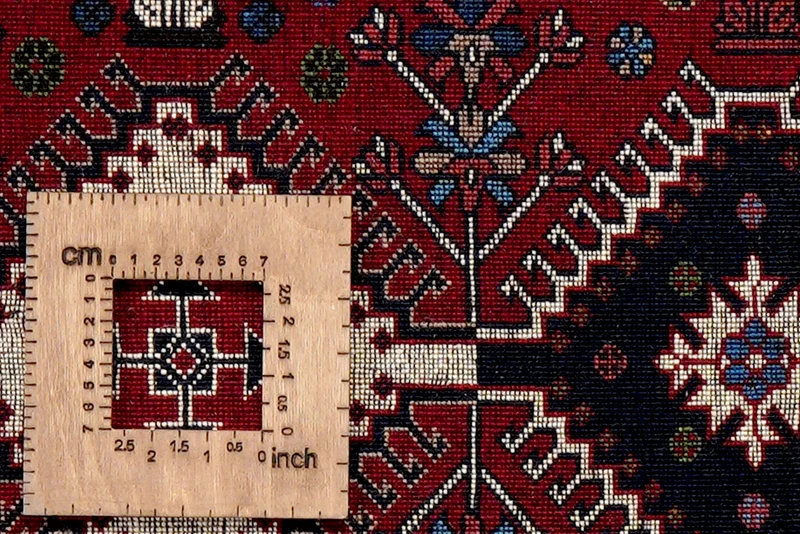 Yalameh · Handgeknüpft – Rot, 127x83 cm