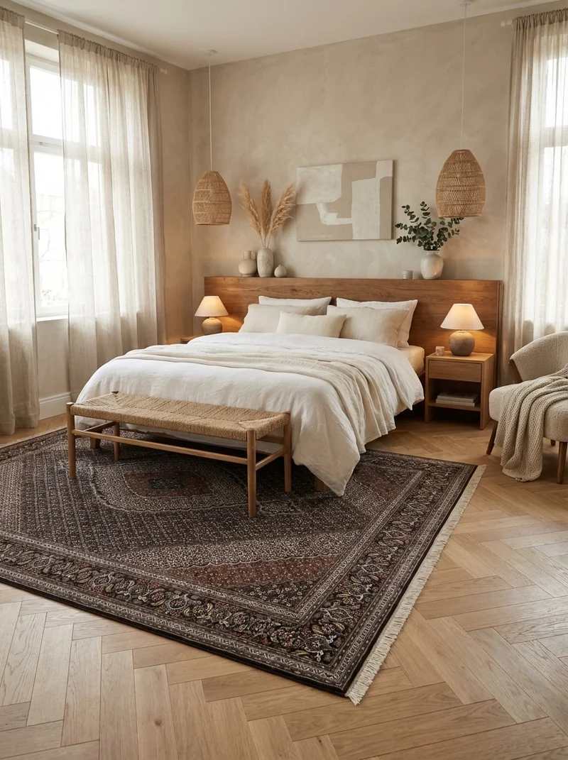 Tabriz 40 Raj · Handgeknüpft – Schwarz, 337x250 cm