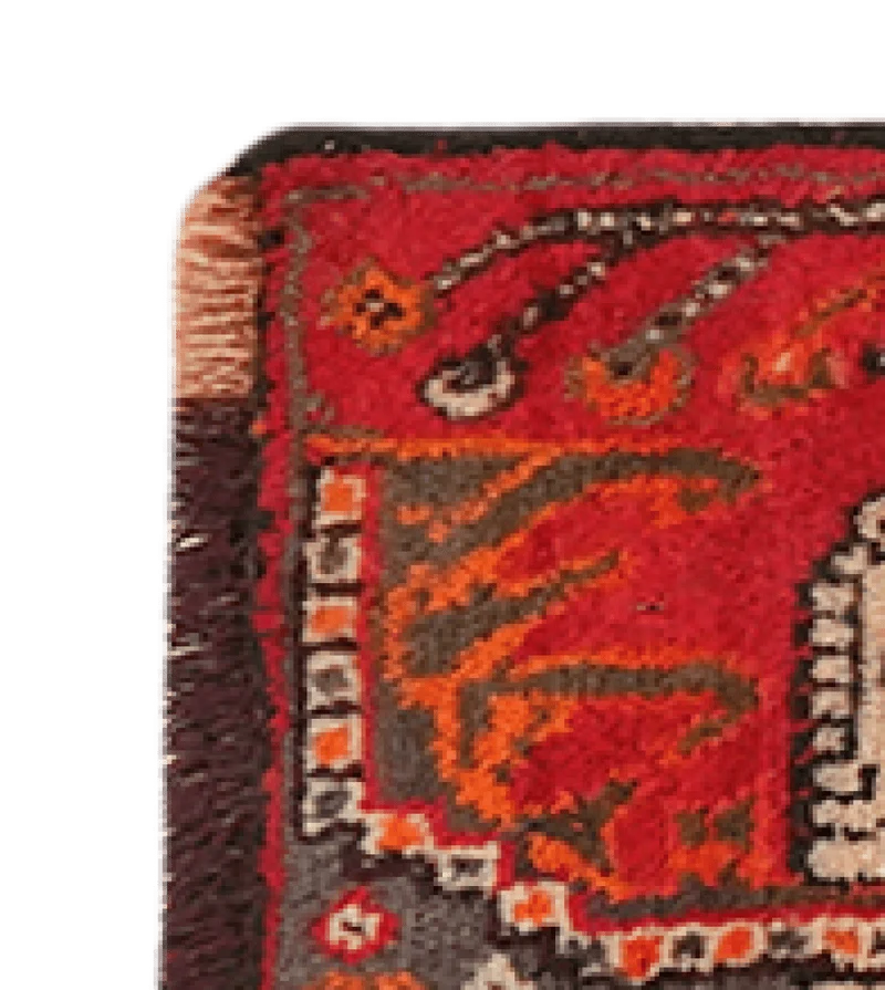 Shiraz · Handgeknüpft – Bunt, 25x25 cm