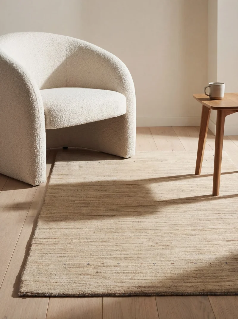 Gabbeh Sonnat · Handgeknüpft – Beige, 172x110 cm