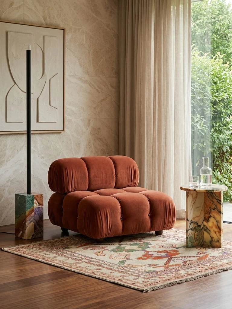 Kelim Belutch · Handgewebt – Beige, 178x167 cm