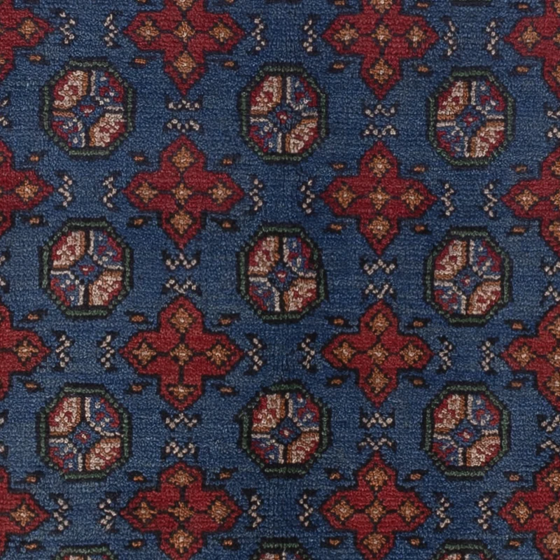 Afghan Teppich - Filpa - 150 x 201 cm - dunkelblau