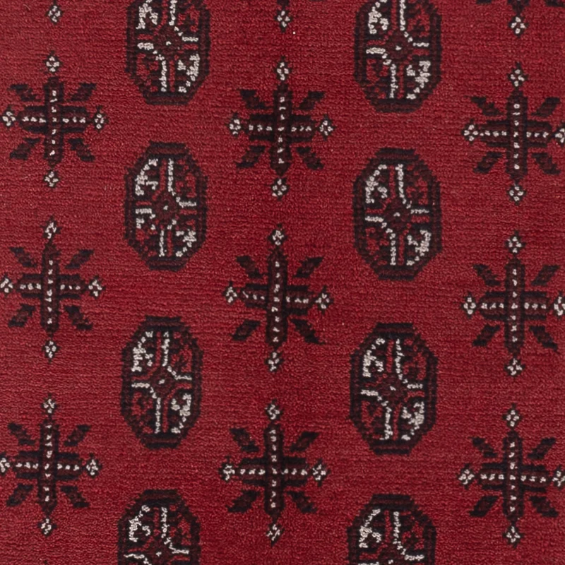 Afghan Teppich - Filpa - 149 x 199 cm - dunkelrot