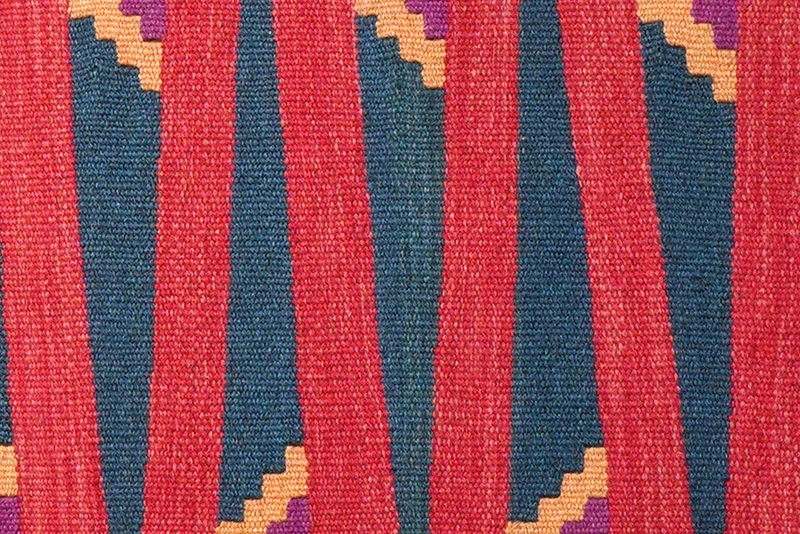 Kelim Gashgai · Handgewebt – Bunt, 87x60 cm