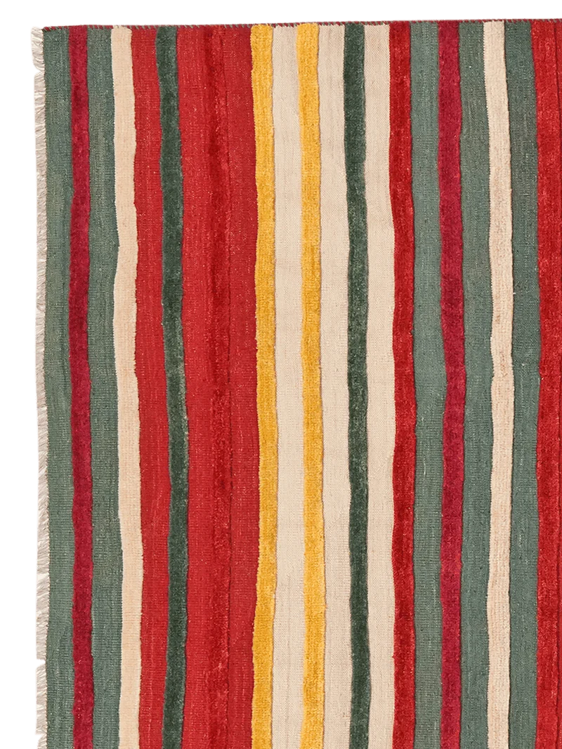 Kelim Gabbeh · Handgewebt – Bunt, 280x208 cm