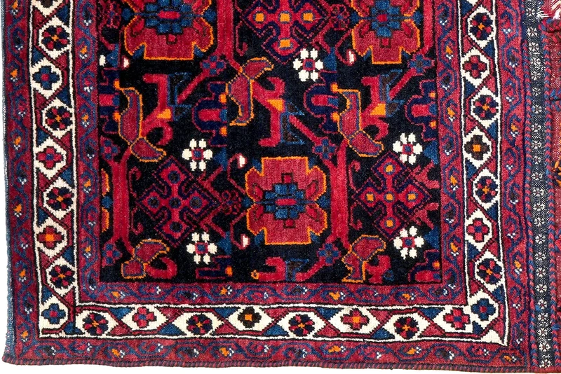 Khorjin · Handgefertigt – Blau, 141x89 cm