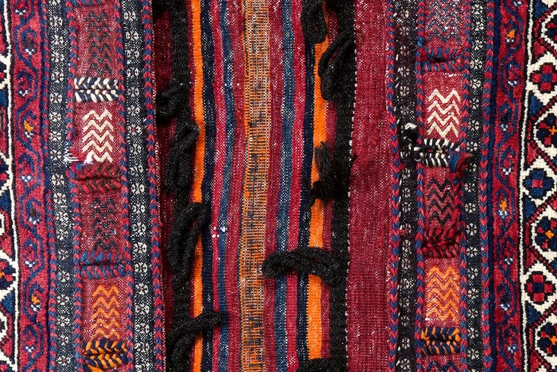 Khorjin · Handgefertigt – Blau, 141x89 cm