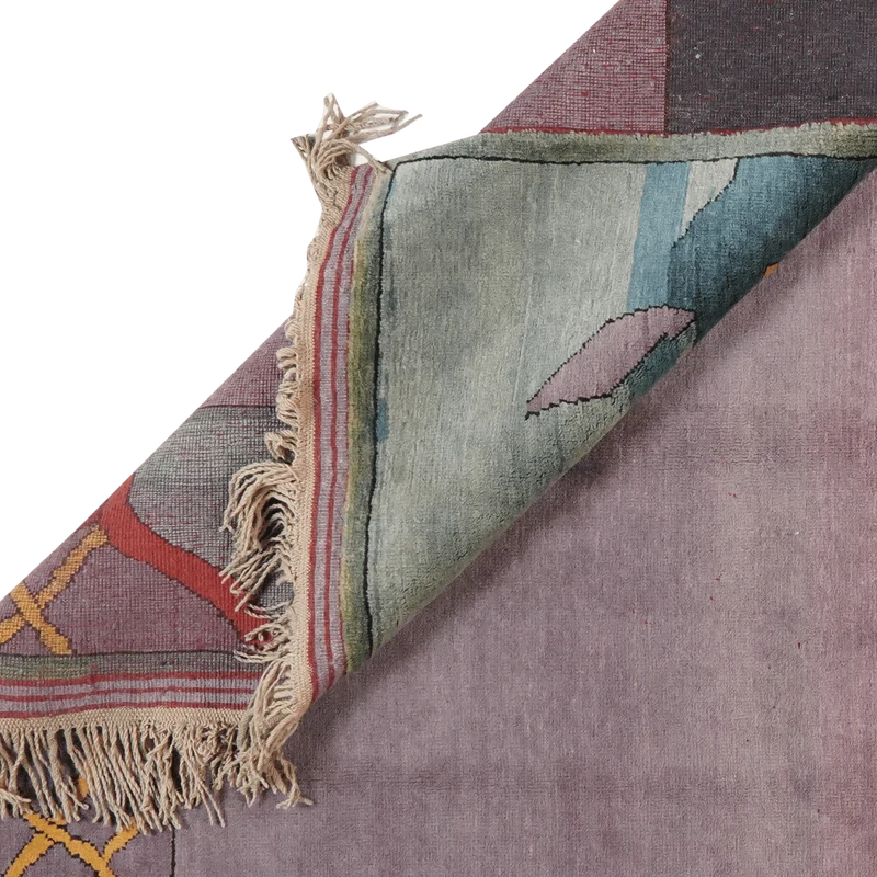 Konya · Handgeknüpft – Violett, 232x185 cm