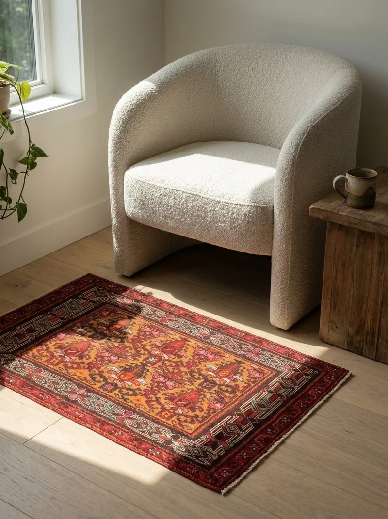 Belutch · Handgeknüpft – Braun, 54x97 cm