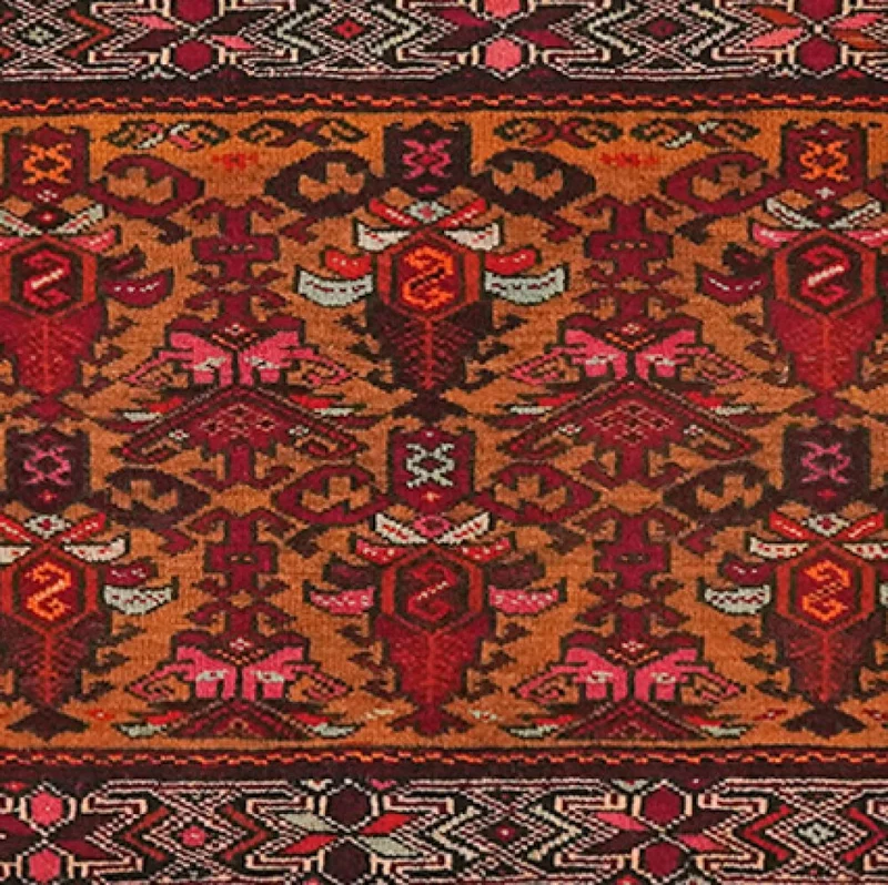 Belutch · Handgeknüpft – Braun, 54x97 cm