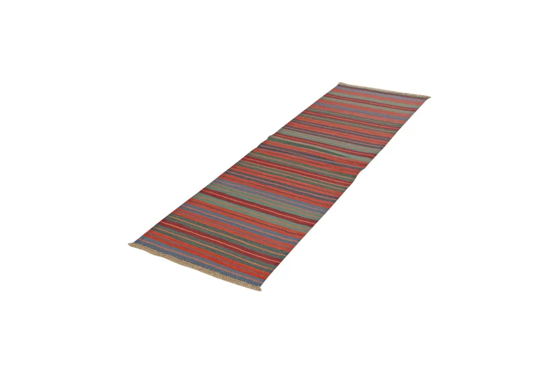 Kelim Gashgai · Handgewebt – Bunt, 197x62 cm