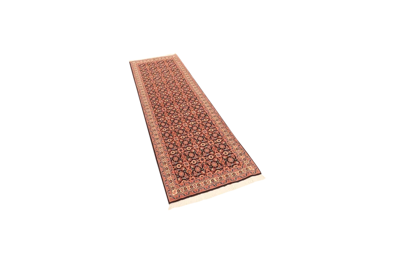 Tabriz 50 Raj · Handgeknüpft – Blau, 197x65 cm