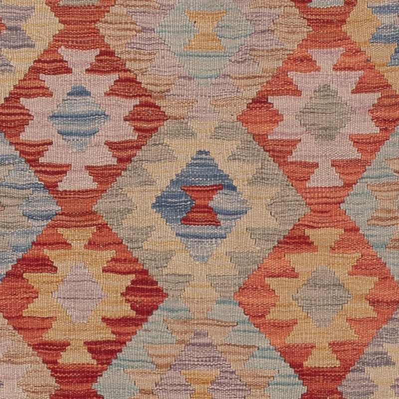 Kelim Maimene Teppich 150x196cm - mehrfarbig