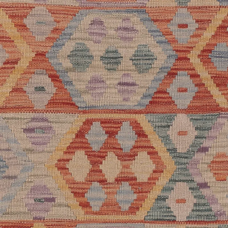 Kelim Maimene Teppich 150x192cm - mehrfarbig