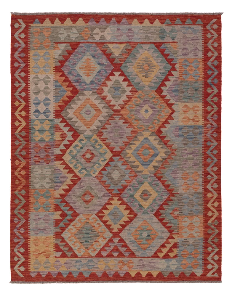 Kelim Maimene Teppich 150x192cm - mehrfarbig