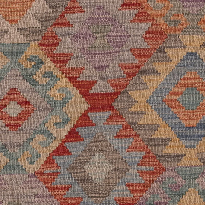 Kelim Maimene Teppich 150x192cm - mehrfarbig