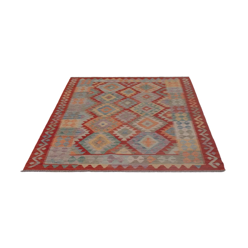 Kelim Maimene Teppich 150x192cm - mehrfarbig