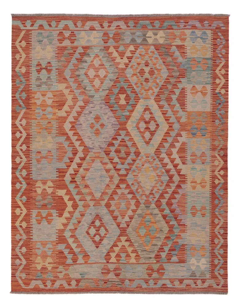 Kelim Maimene Teppich 151x192cm - mehrfarbig