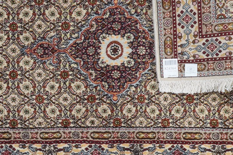 Moud Mahi · Handgeknüpft – Braun, 200x78 cm