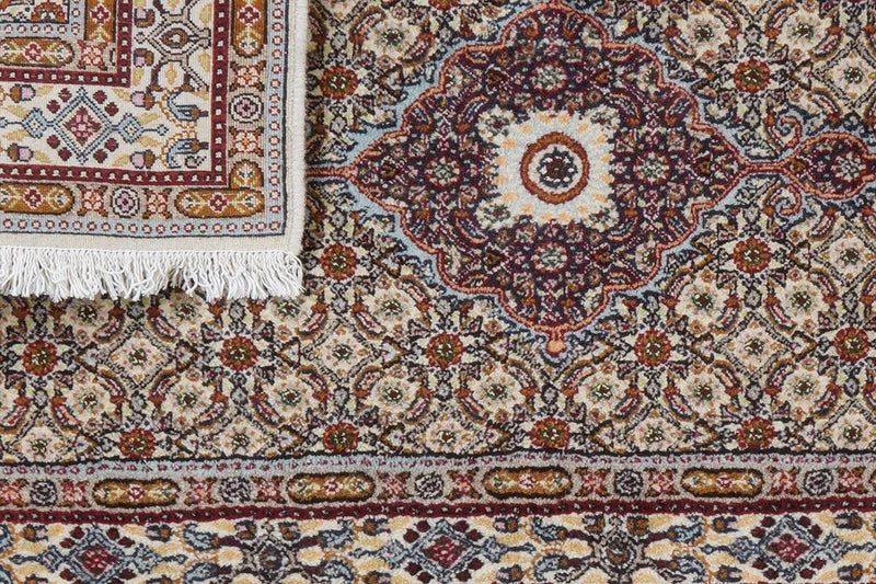 Moud Mahi · Handgeknüpft – Braun, 200x78 cm