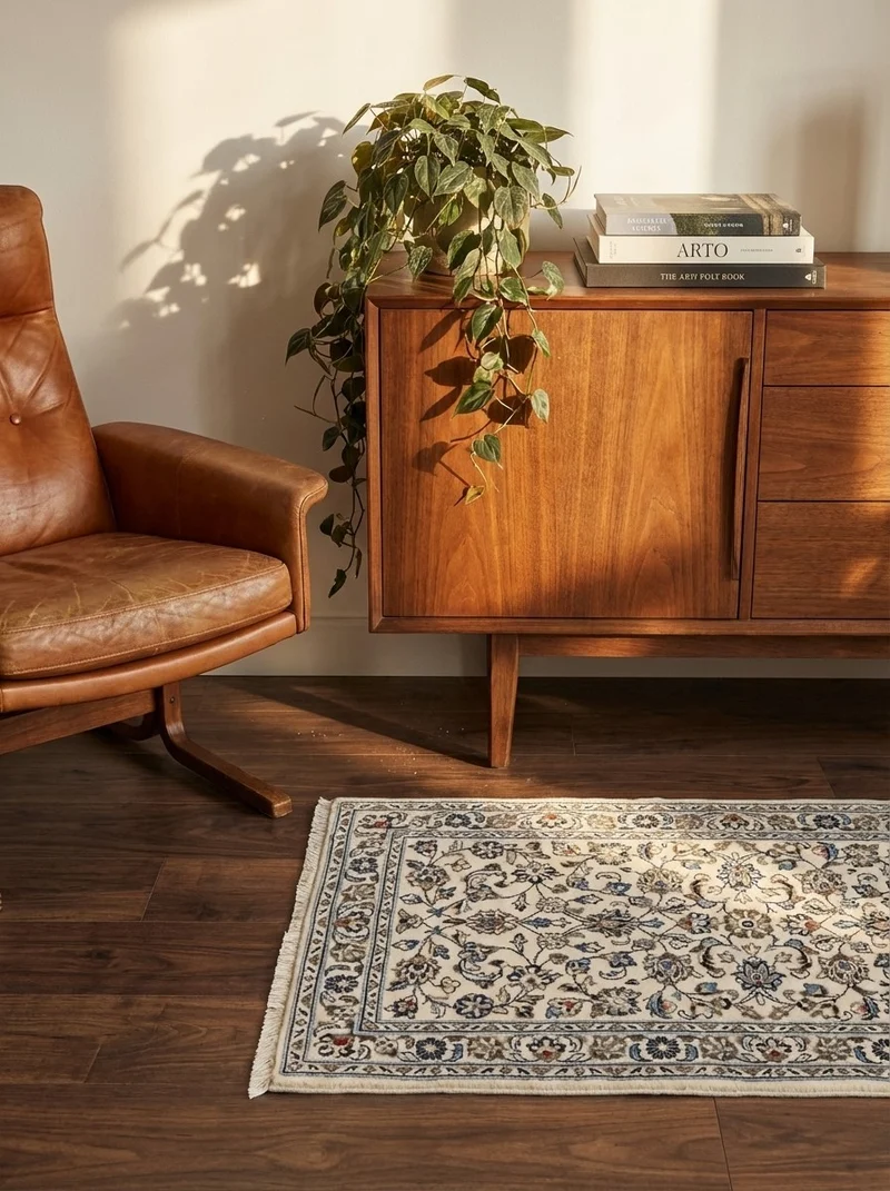 Ardakan · Handgeknüpft – Beige, 127x67 cm
