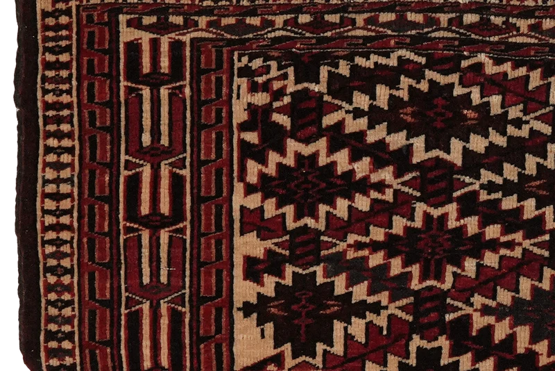 Osmolduk · Handgeknüpft – Beige, 100x43 cm