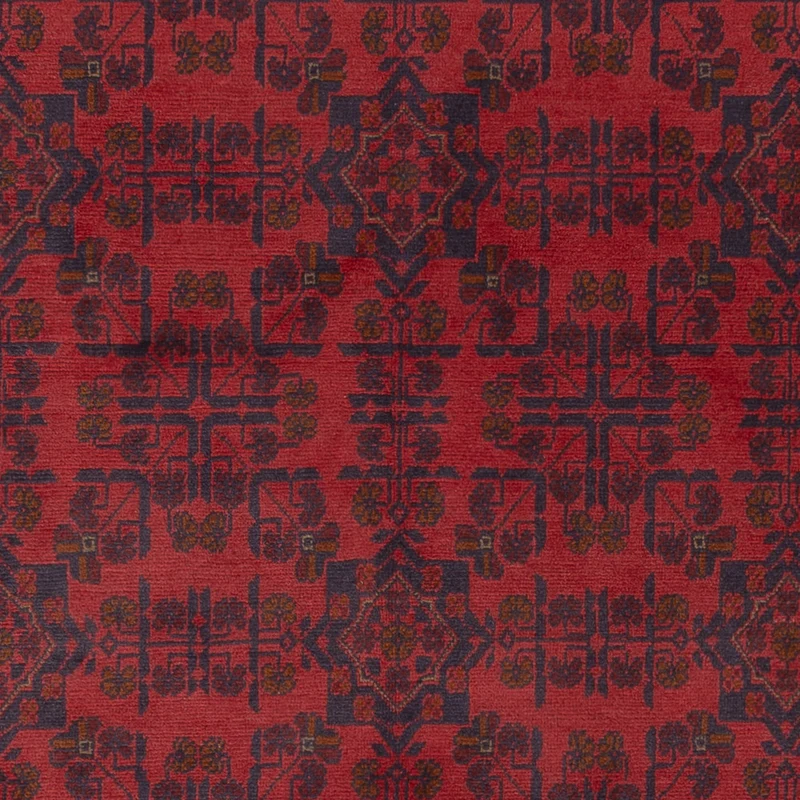 Afghan Teppich - Kunduz - 174 x 238 cm - rot