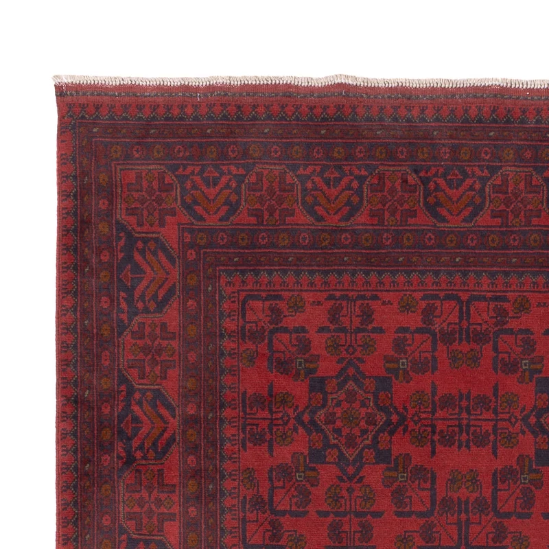 Afghan Teppich - Kunduz - 174 x 238 cm - rot