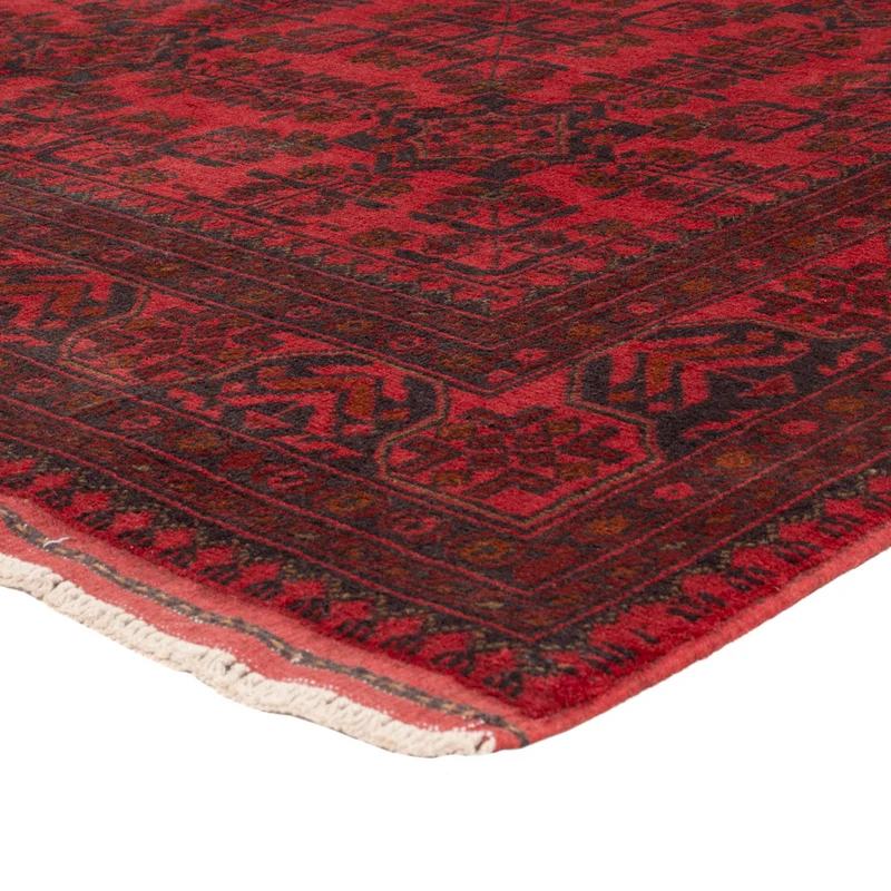 Afghan Teppich - Kunduz - 174 x 238 cm - rot