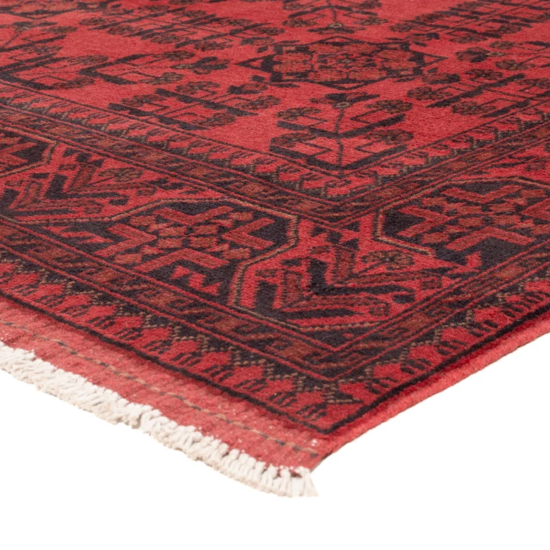 Afghan Teppich - Kunduz - 175 x 240 cm - rot