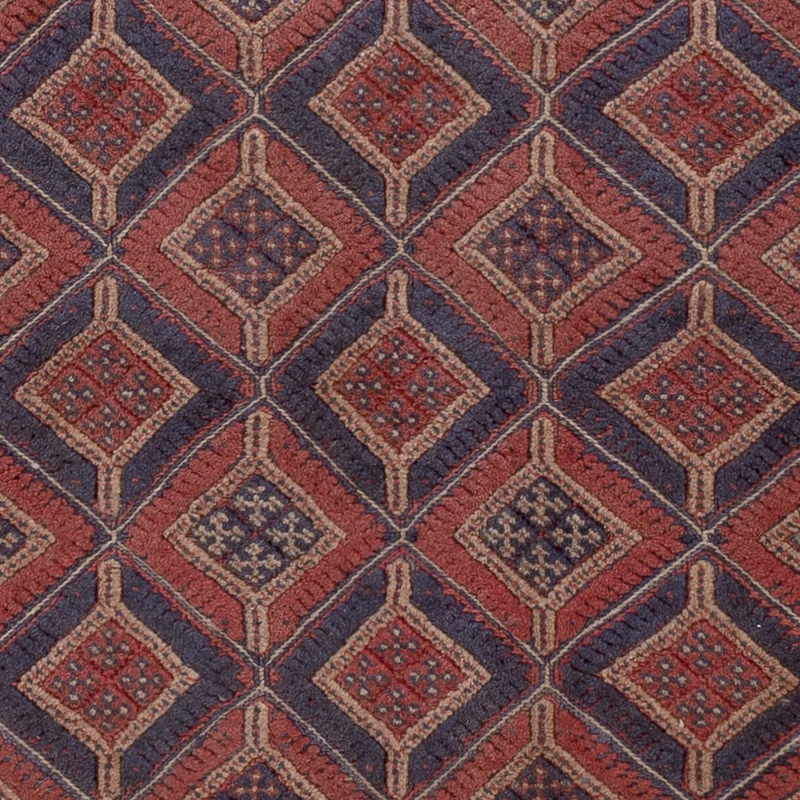 Kelim Afghan Teppich 137x197cm - mehrfarbig