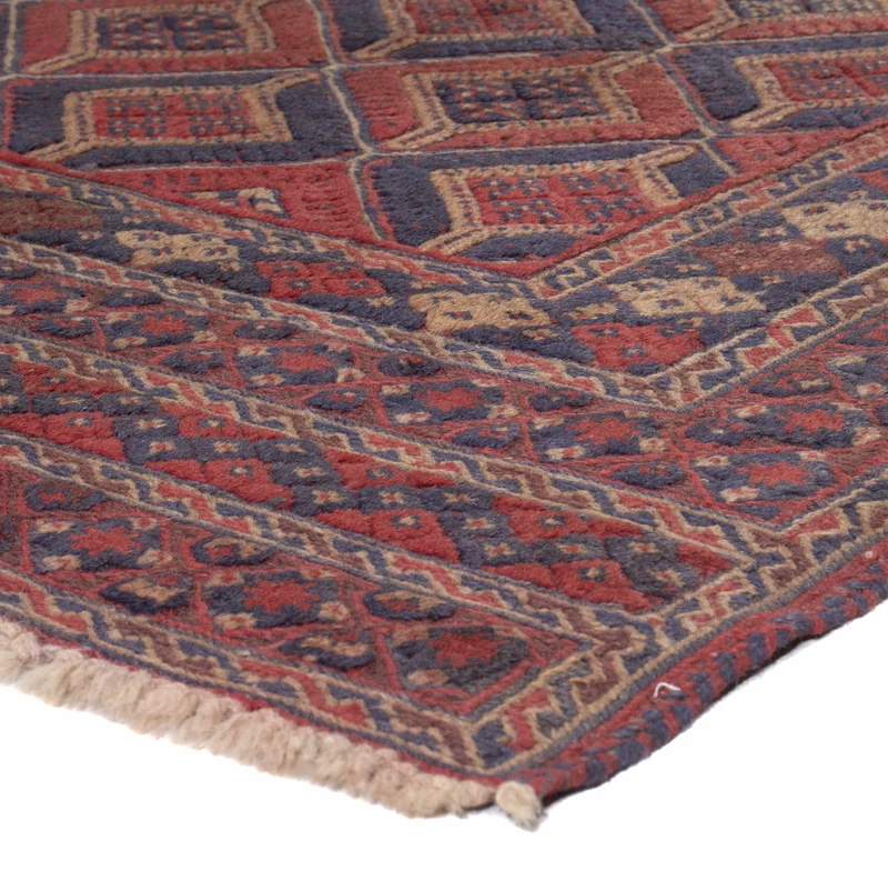 Kelim Afghan Teppich 137x197cm - mehrfarbig
