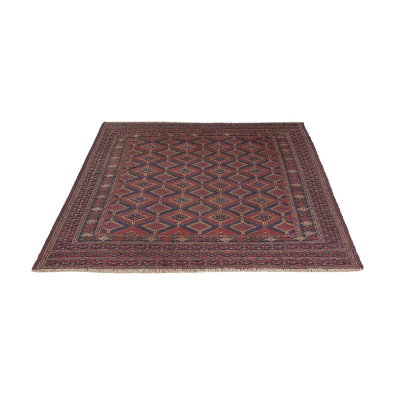 Kelim Afghan Teppich 137x197cm - mehrfarbig