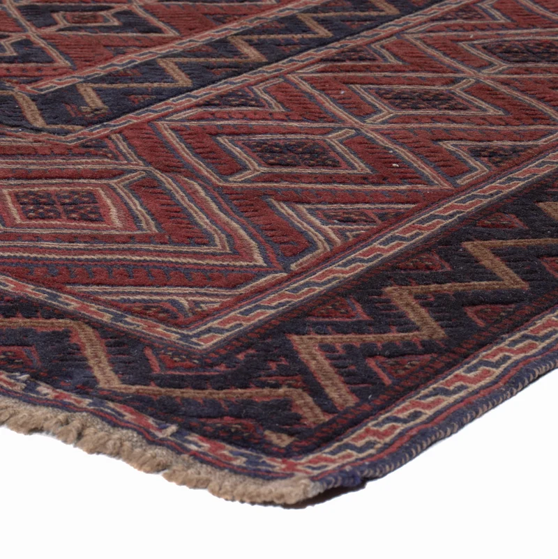 Kelim Afghan Teppich 149x175cm - mehrfarbig