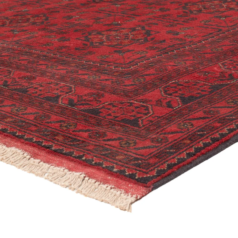 Afghan Teppich - Kunduz - 177 x 229 cm - rot