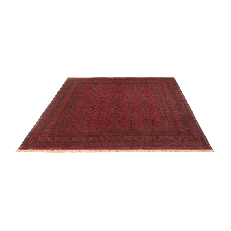 Afghan Teppich - Kunduz - 177 x 229 cm - rot