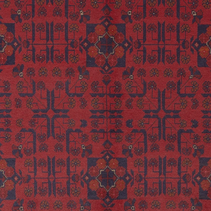 Afghan Teppich - Kunduz - 175 x 234 cm - rot