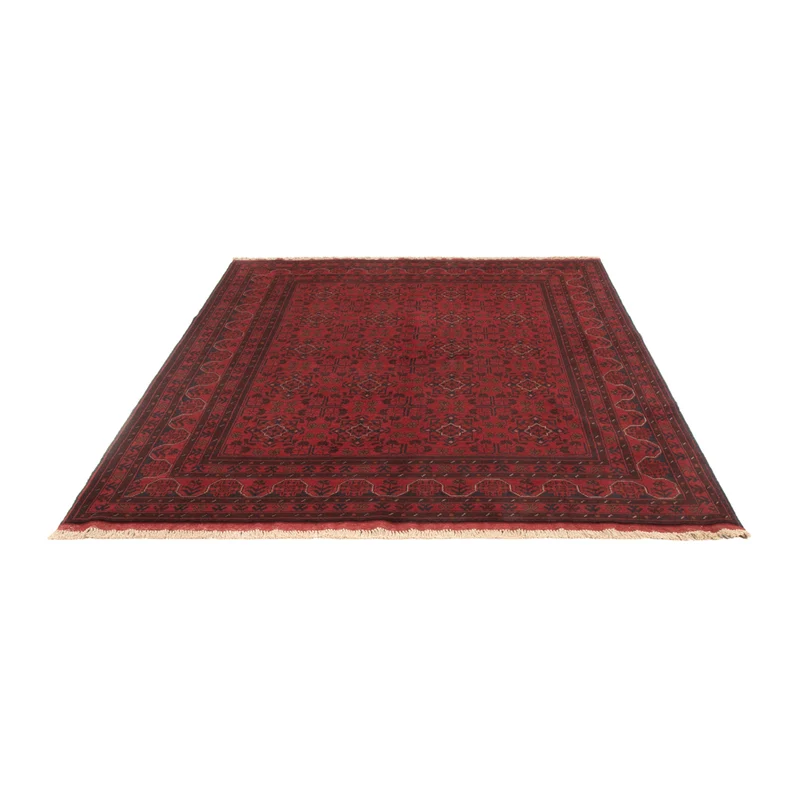 Afghan Teppich - Kunduz - 175 x 234 cm - rot