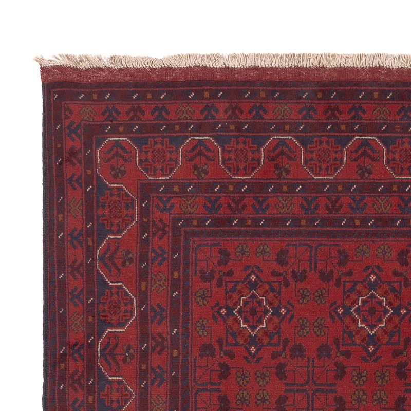 Afghan Teppich - Kunduz - 172 x 236 cm - rot
