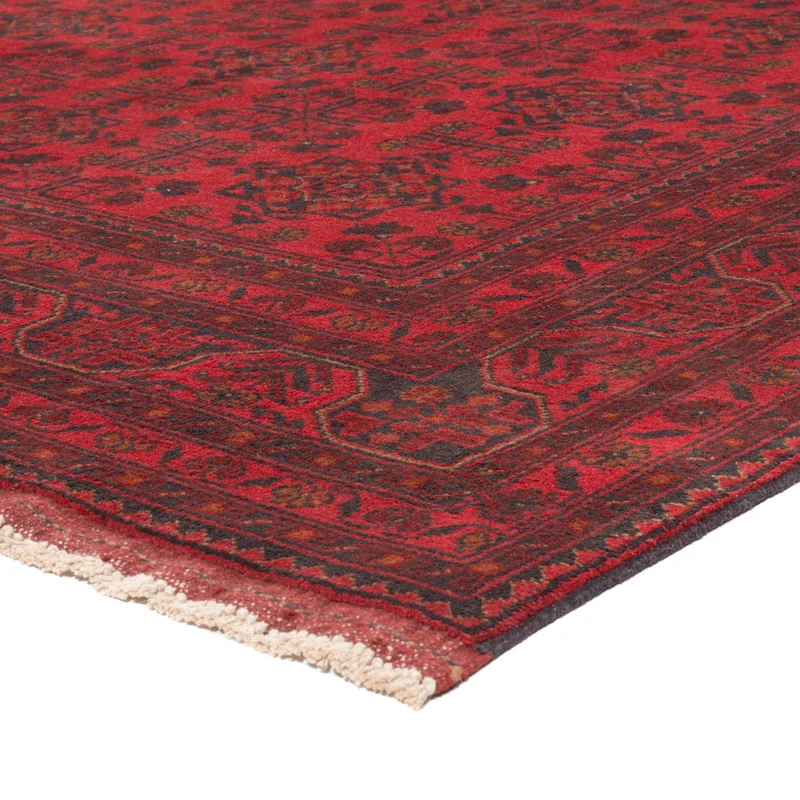 Afghan Teppich - Kunduz - 172 x 236 cm - rot